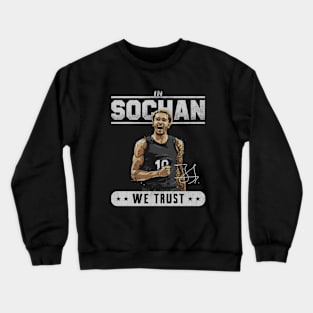 Jeremy Sochan San Antonio Trust Crewneck Sweatshirt